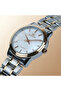 Men's 2TRG Stainless Steel Watch, White Dial, Y121 Movement, Butterfly Clasp, 3ATM - 4