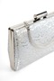 Women's Stylish Patterned Open-Back Thick-Heeled Shoes and Bag Set - 3