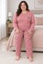 Women's Regular Plus Size Cotton Mom Pajamas Set for Middle-Aged and Older Women 4584 - 3