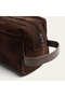 Men's Brown Leather Handbag - 3