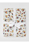 Rmz Gi̇yi̇m Farkiyla Floral Embroidered Double Double Piece Set - 4