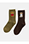 I Embroidered Women's Socks 2-Pack from Freezen Store