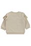 Rmz Gi̇yi̇m Farkiyla Baby Ruffled Classic 6-18 Months Sweatshirt - Beige - 3