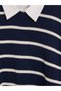 Two Mt Shop Quality Lcw Kids Navy Blue Striped Standard & Regular Girls' Shirt - 2