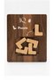 Wooden Intelligence Game, Iq Educational, Mind and Strategy Toys, Educational, Puzzle 19X15 cm - 3