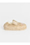 Rmz Gi̇yi̇m Farki̇yla Girl's Plush Slippers with Rabbit Figure - 3