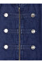 I Button Detailed Girls' Jean Jacket from Freezen Store - 3