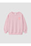 Floral Embroidered Girls' Thick Sweatshirt for Style Enthusiasts from Uzg Store - 2