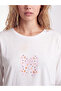 Rmz Gi̇yi̇m Farkiyla Zero Roba Collar Printed Women's Pajama Set - 4