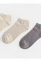 Rmz Gi̇yi̇m Farkiyla Men's Booties Socks 3-Pack - 3
