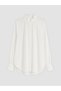 Rmz Gi̇yi̇m Farki̇lya Dik Roba Collar 100% Cotton Women's Shirt Tunic - 6