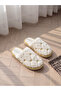 Rmz Gi̇yi̇m Farkiyla Bow Embroidered Women's House Slippers