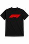 Men's F1 Printed T-Shirt – Racing-Themed 100% Cotton Crew Neck Short Sleeve Tee
