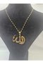 Steel Necklace with God Written