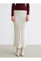 Timeless Clothing & Timeless Choices A-Line Satin Skirt with Drawstring Waist - 2