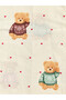 Esvab • Modern & Distinctive Bear and Heart Printed Single Duvet Cover Set - 6