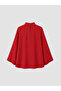 I Dik Roba Collar Gathered Modal Blend Blouse from Freezen Store - 3