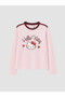 Alita City Lcw Kids Pink Hello Kitty Printed Girls' T-Shirt with a Difference - 2