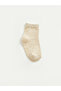 Rmz Gi̇yi̇m Farkiyla Dinosaur Embroidered Baby Boy Socks 5-Piece Set - 4