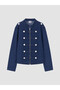 I Button Detailed Girls' Jean Jacket from Freezen Store - 2