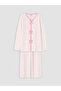 Ecru Bow Detailed Girls' Pajama Set - 2