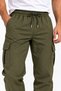 Men's Cargo Pocket Thin Parachute Baggy Sweatpants with Adjustable Cuffs Black Gray Navy Blue Beige Khaki - 2