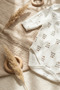 Brown Mam Dad Patterned 100% Double Cotton Baby Boy Set 3-9 Months - 4