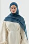 Aya Series Plain Aya Thin Cotton Petrol Blue - 2