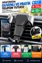 Gravity In-Car Phone Holder, Compatible with Air Conditioning Grille, Practical Auto Phone Holder with Automatic Grip