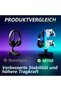 Headphone Stand with 17 Light Modes, Gaming Controller Holder with Remote Control, PC Gaming Ac - 6