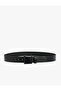 Buckle Faux Leather Belt - 2