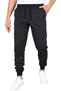 Set of 3 Unisex Rain Pattern Regular Fit Ribbed Leg Black, Gray, Navy Blue, Colored Sweatpants, Sports Sweatpants - 5