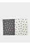 Two Mt Shop Quality Lcw Home Ecru Curly Patterned Drying Cloth - 5
