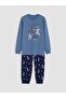 Crew Neck Boys' Pajama Set (W6) - 6