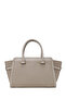 Women's Beige Long Strap Classic Shoulder Bag Ab100033Sf - 3