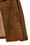 Valencia Women's Camel A-Form Suede Leather Jacket 26Wgd570810 - 6