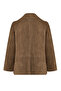 Florida-X Women's Mink A-Form Suede Leather Jacket 26Wgd569310 - 3