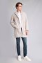 Regular Fit Notched Collar Buttoned Cashmere Parka H2722Ax26Au - 2