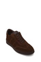 Men's Brown Lace-Up Suede Leather Sneaker Wm837002Ds - 7