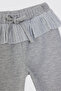 Baby Girl Gray-Melange Sweatpants - 3