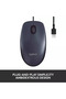 Mouse optic M100 USB Negru - 2