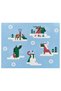 American Service and Runner Set Vinterfint American Service, Winter Season-Blue, 45X35 cm 1 Piece + Svartsenap Placemat, Natural, 35X130 cm - 2