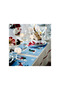 American Service and Runner Set Vinterfint American Service, Winter Season-Blue, 45X35 cm 1 Piece + Svartsenap Placemat, Natural, 35X130 cm - 4