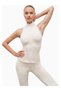 Base Sculpting Sleeveless Zip up Jacket Shapewear Sleeveless Athletic Women's Top - 4