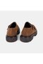 Men's Camel Double Metal Buckle Suede Classic Shoes - 5