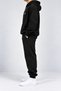 Men's Hooded Tracksuit Set Relax Printed Elastic Cuffs with Kangaroo Pockets - 4