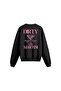 Dirty Martini Printed Oversize Sweatshirt