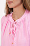 Women's Embroidered Oversize Blouse 1000 - Pink - 3