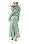 Draped Off-Shoulder Off-The-Shoulder Floral Appliqued Maxi Women's Dress - 3