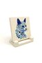 Cat Printed Natural Stone Tabletop 10X10 1G-Cat1